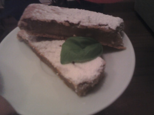 ciasto malinowo - miodowe