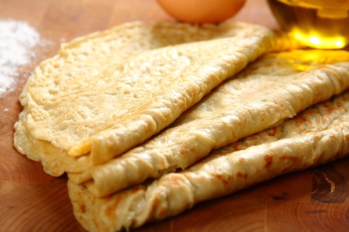 Przepis na Ciasto naleśnikowe razowe Ciasto naleśnikowe razowe