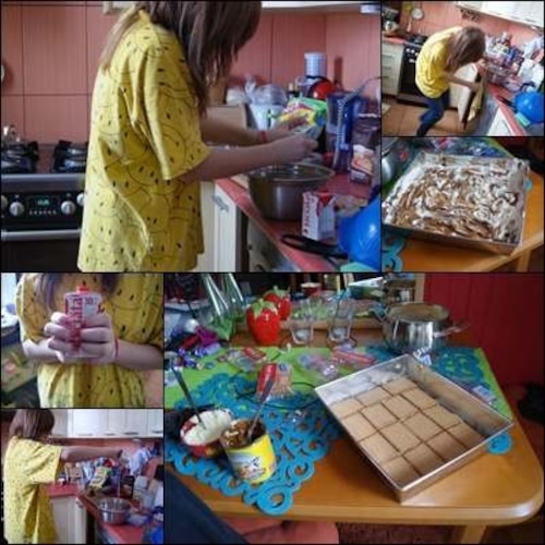 Ciasto "Odpadek" -bez pieczenia