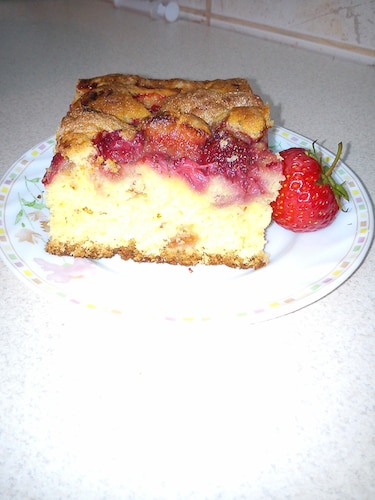 Ciasto z truskawkami
