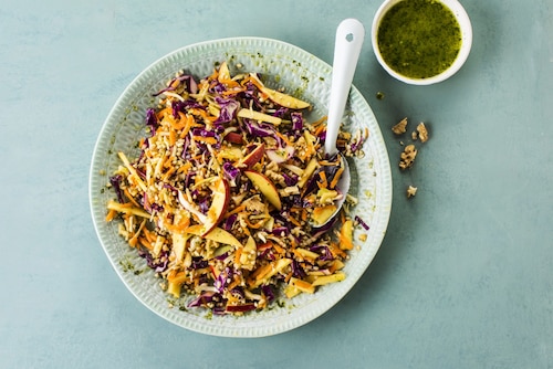 Przepis na Coleslaw z kaszą gryczaną Coleslaw z kaszą gryczaną