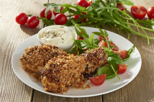 Chrupiące pałki z kurczaka