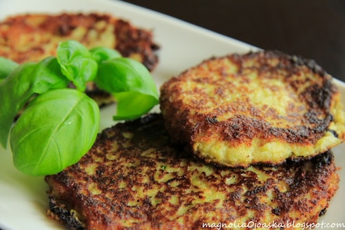 Cukiniowe placki ziemniaczane