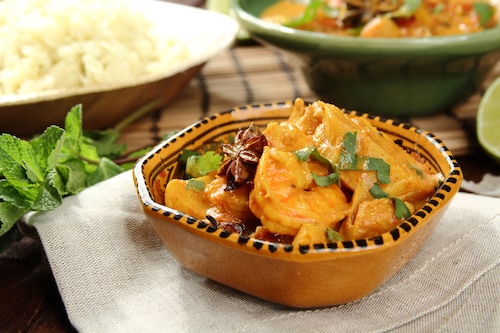 Przepis na Curry z dorszem Curry z dorszem