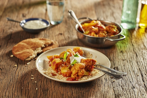 Przepis na Curry z kalafiora i ziemniaków Curry z kalafiora i ziemniaków