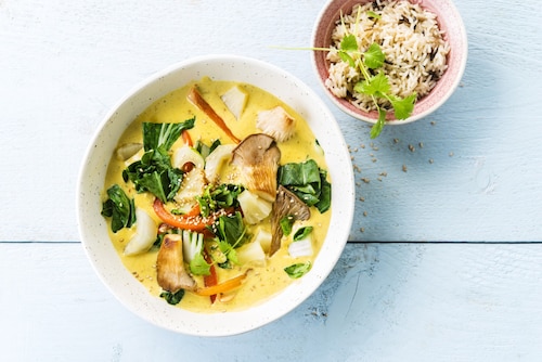 Przepis na Curry z Pak choi Curry z Pak choi