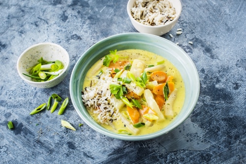 Przepis na Curry z skorzonerą Curry z skorzonerą