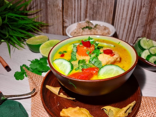 Tajskie zielone curry