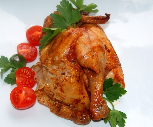 Ćwiartki kurczaka pieczone w rękawie 