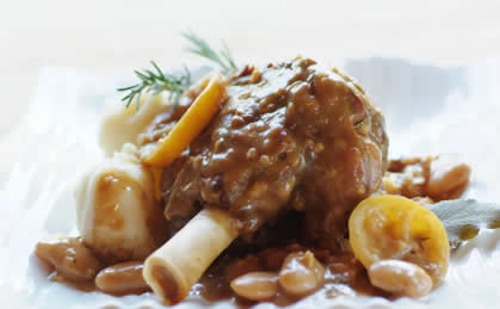 Przepis na Cytrusowa golonka jagnięca Cytrusowa golonka jagnięca