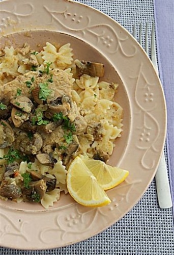 Cytrynowa potrawka z kurczaka