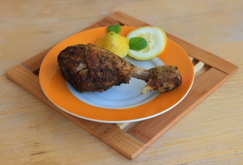 Cytrynowe podudzia kurczaka