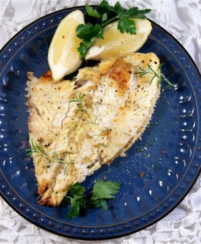 Przepis na Cytrynowy turbot Cytrynowy turbot