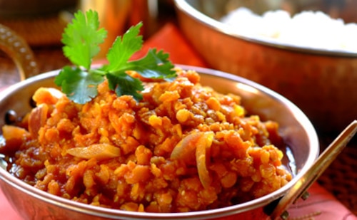 Curry z soczewicy czerwonej