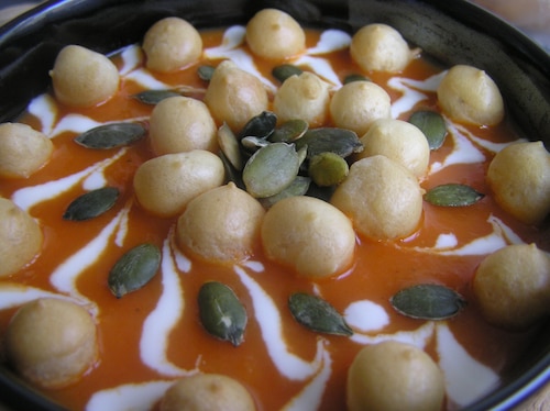 Czerwony krem z papryki