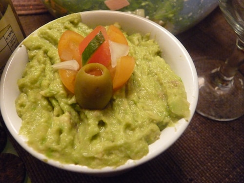 Czosnkowa pasta z awokado