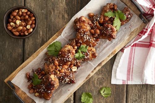 Dakgangjeong, czyli chrupiący kurczak po koreańsku