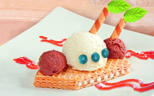 Przepis na Deser dla dzieci "Statek" Deser dla dzieci "Statek"