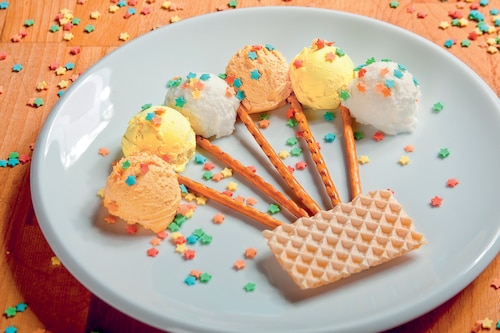 Deser z lodów tropikalnych "Balon"