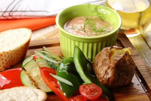 Dip do grillowanych warzyw 