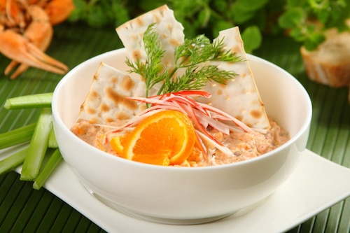 Przepis na Dip krabowy Dip krabowy