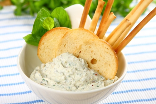 Przepis na Dip miętowy Dip miętowy