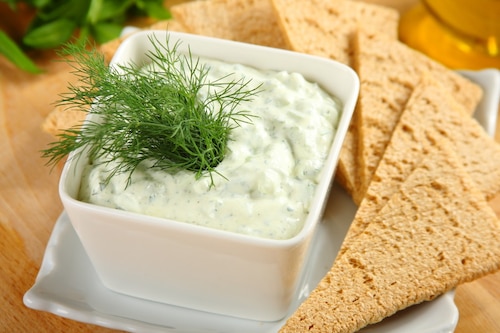 Przepis na Dip ogórkowy Dip ogórkowy
