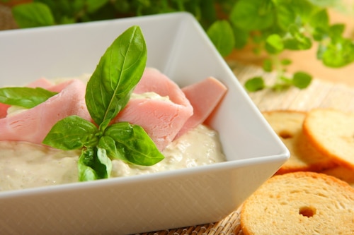 Przepis na Dip szynkowy Dip szynkowy