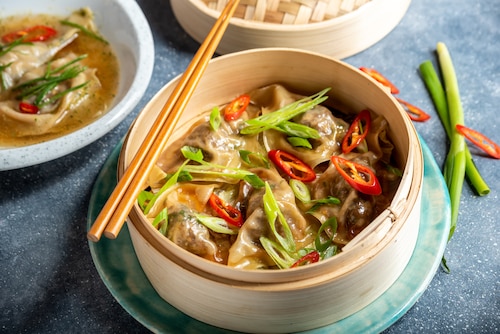 Przepis na Domowe wonton Domowe wonton