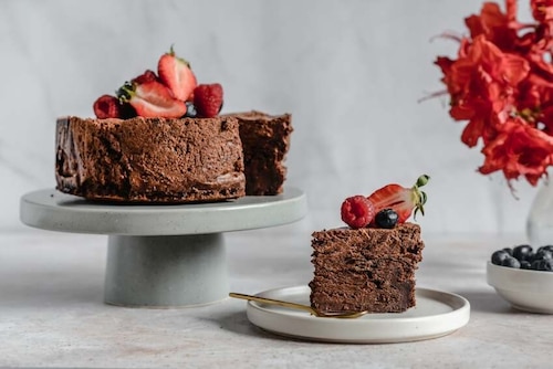 Ciasto z musem czekoladowym