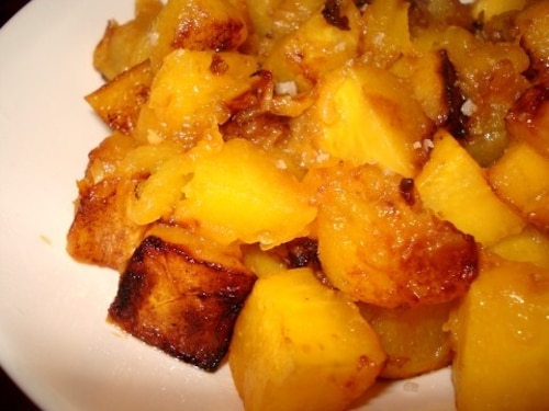 Dynia smażona na oliwie z oliwek