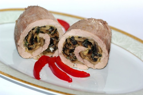 Przepis na Faszerowana polędwiczka Faszerowana polędwiczka