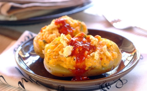 Łódeczki z ziemniaków