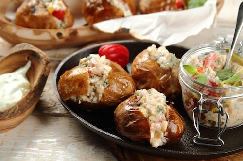 Przepis na Faszerowane ziemniaki Faszerowane ziemniaki