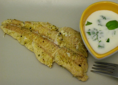 Filet z dorsza w ziołowej marynacie