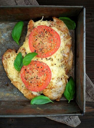 Filety zapiekane na styl włoski 