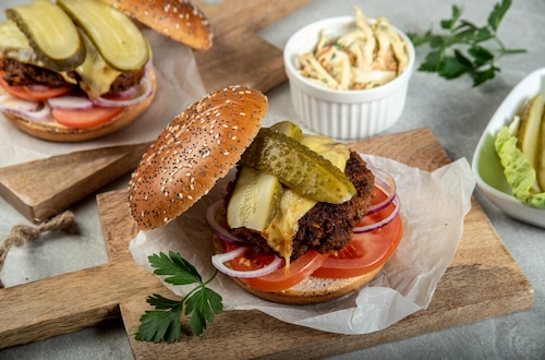 Przepis na Soczyste burgery  Soczyste burgery