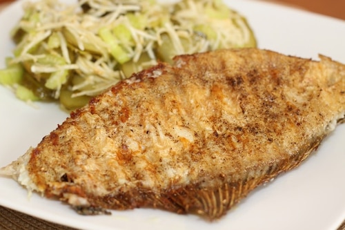 Przepis na Flądra smażona Flądra smażona