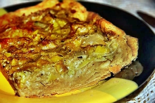 Francuska Tarta z Porem