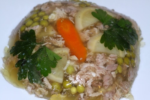 Galaretka z giczki wołowej