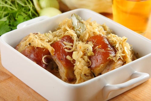 Przepis na Golonka pieczona w piwie Golonka pieczona w piwie