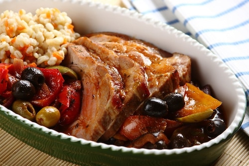 Grecka pieczeń z warzywami