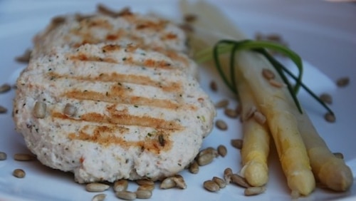 Grillowane klopsy drobiowe