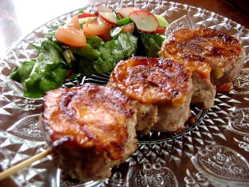 Grillowane ślimaczki z polędwicy