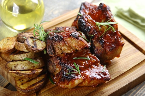 Grillowane żeberka BBQ