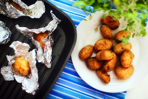 Przepis na Grillowane ziemniaki cebulowe Grillowane ziemniaki cebulowe