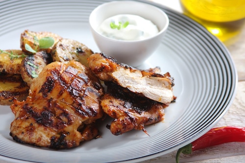 Grillowany kurczak na ostro