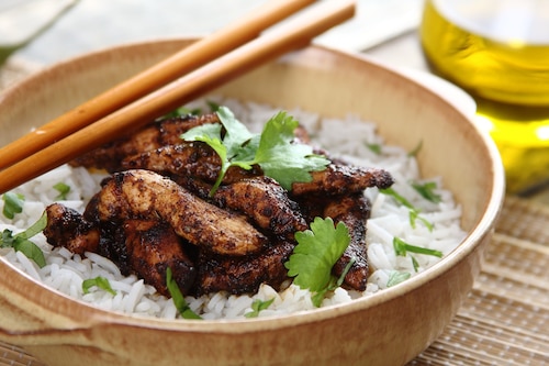 Grillowany kurczak w pięciu smakach