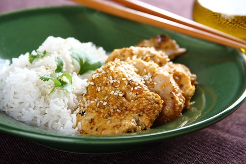 Grillowany kurczak w sezamie 