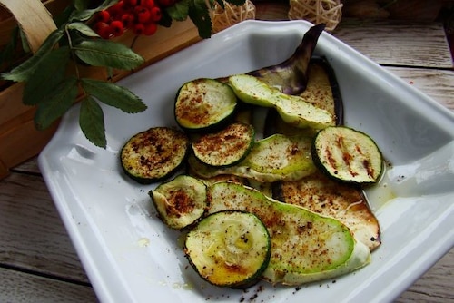 Grillowany patison z kolegami